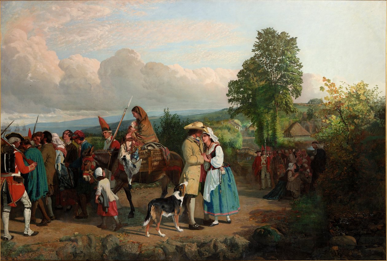 Evangeline, 1858 autorstwa Henry Hetherington Emmerson