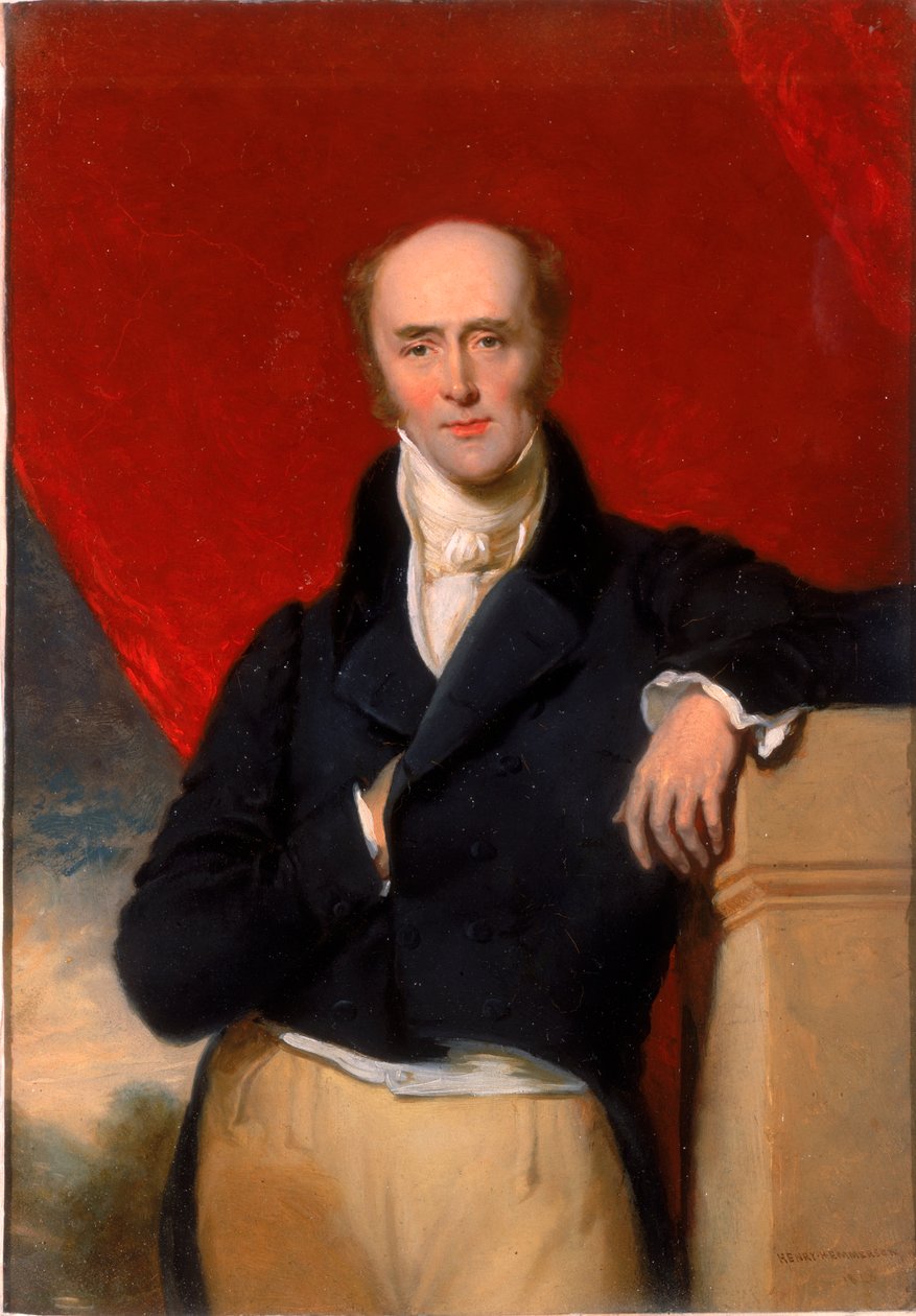 Portret szanownego hrabiego Graya K.G., 1848 r. autorstwa Henry Hetherington Emmerson