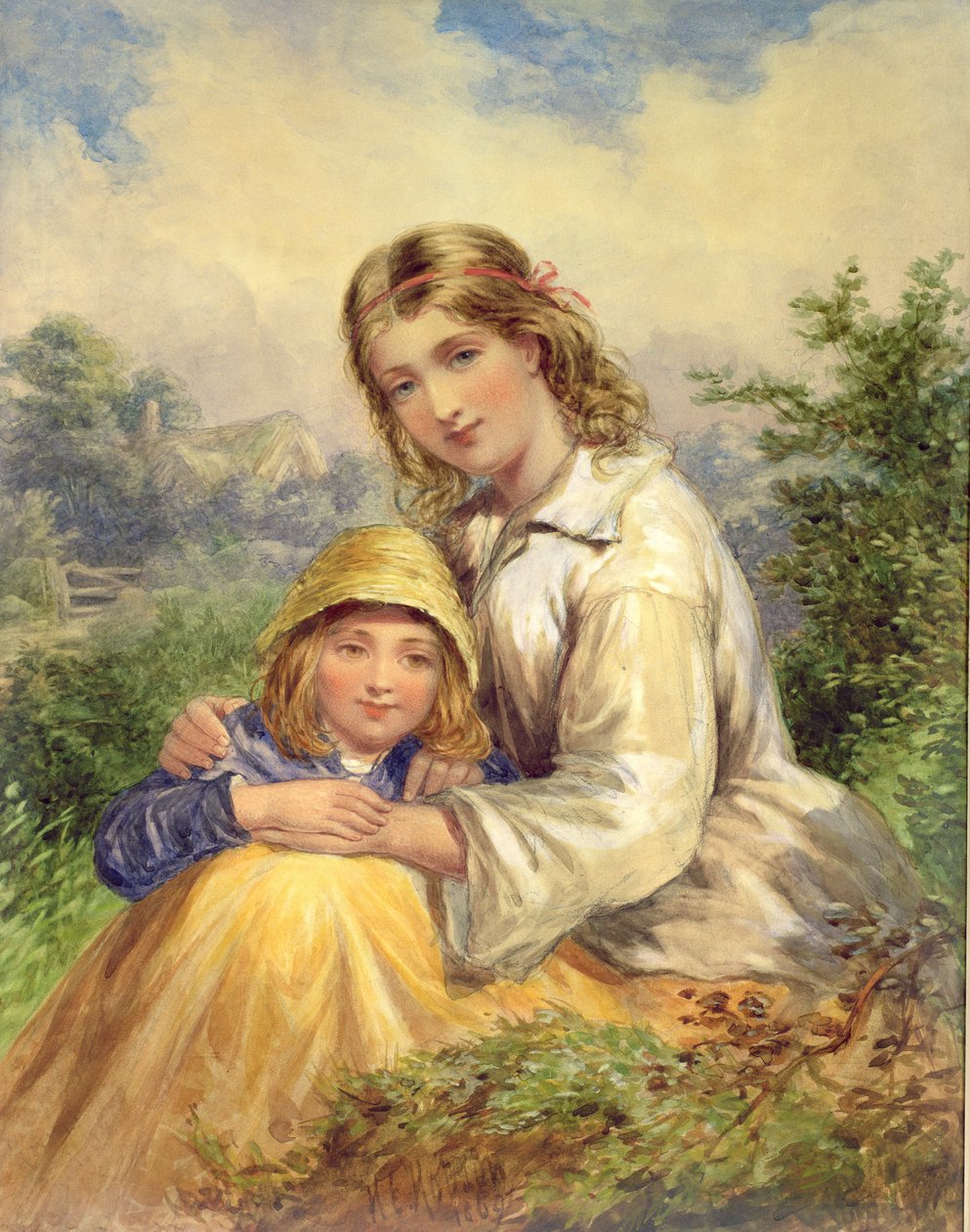Dwóch wieśniaków autorstwa Henry Hobson