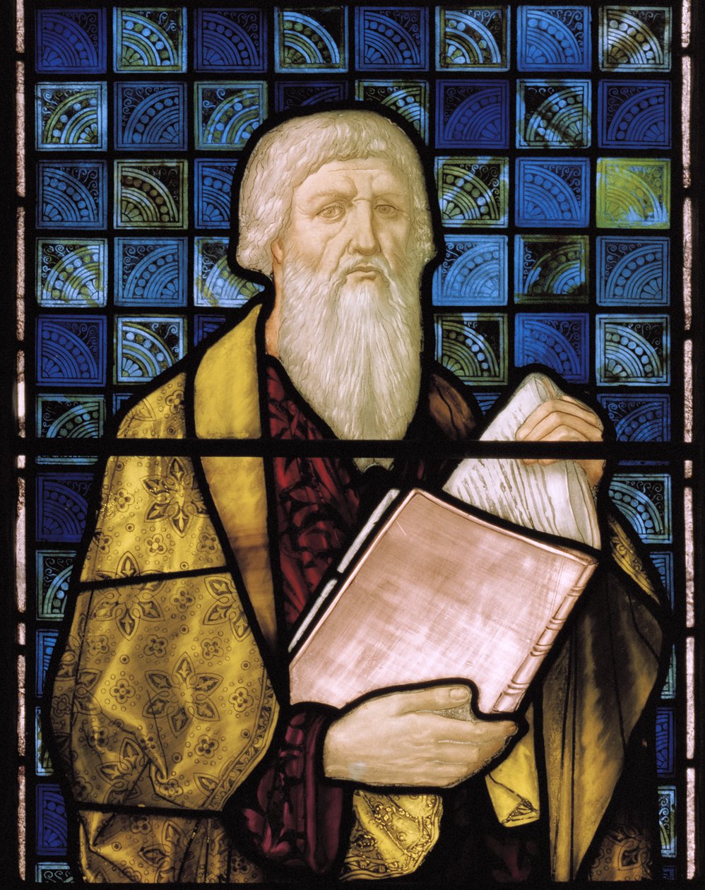 Isaiah, 1879 (stained glass) autorstwa Henry Holiday