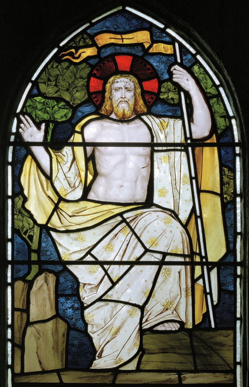 Zmartwychwstały Chrystus, c.1875 autorstwa Henry Holiday