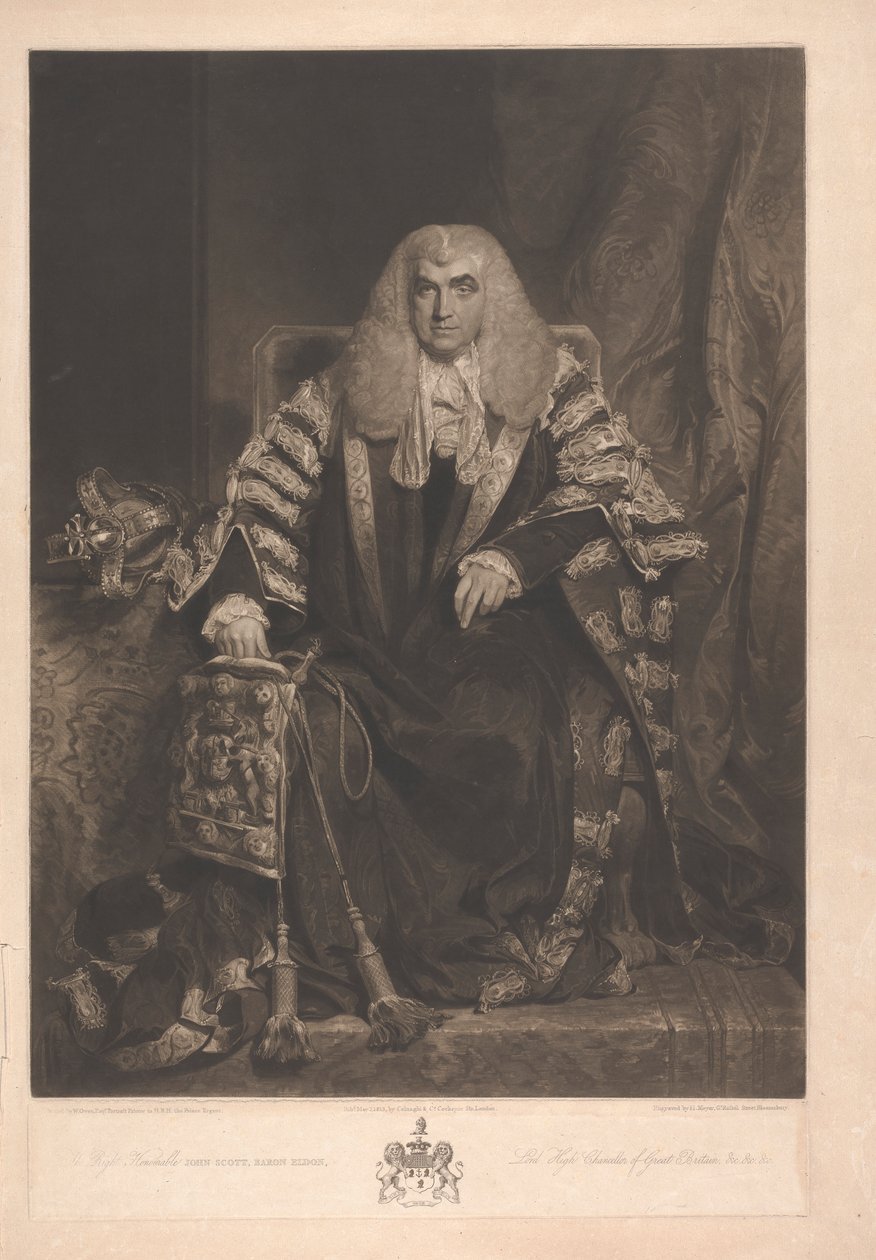 John Scott, 1.hrabia Eldon autorstwa Henry Hoppner Meyer