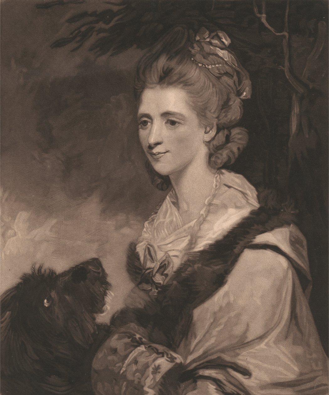 Pani Huddesford autorstwa Henry Hoppner Meyer