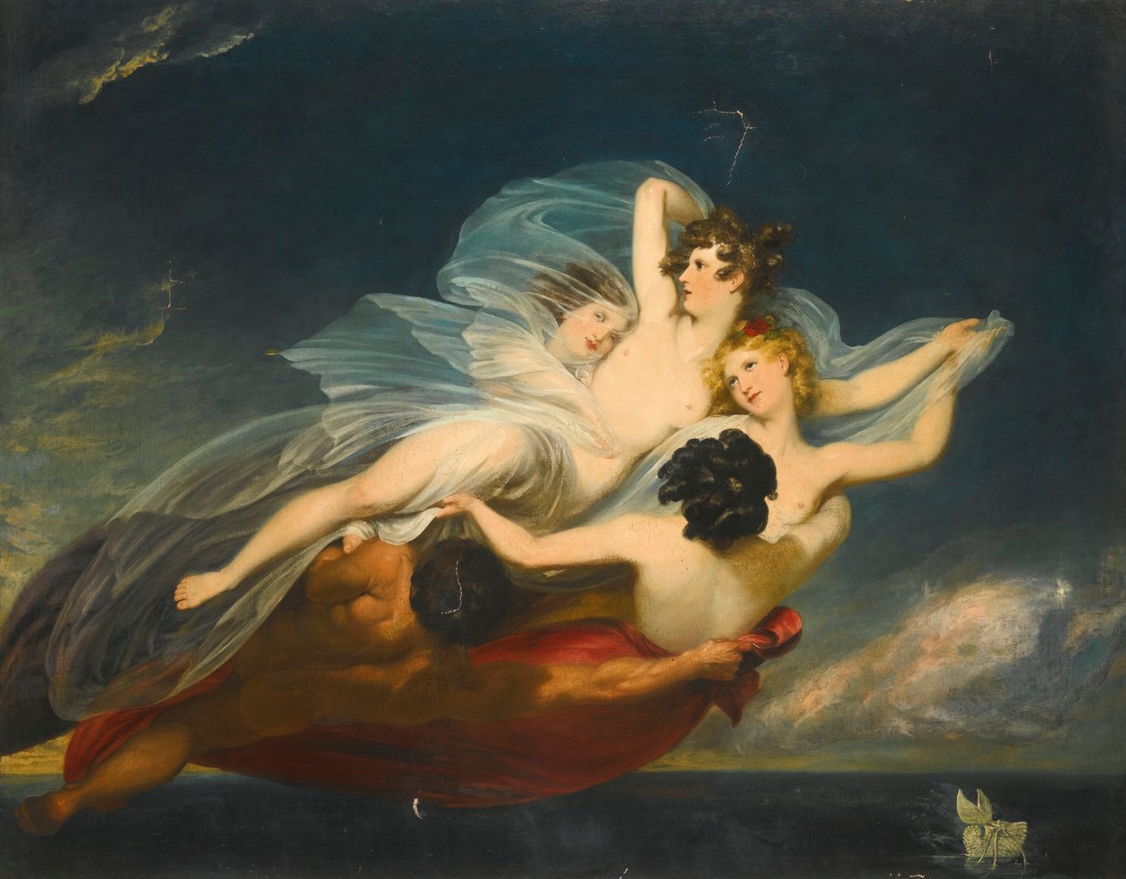 Hylas porwany przez nimfy autorstwa Henry Howard