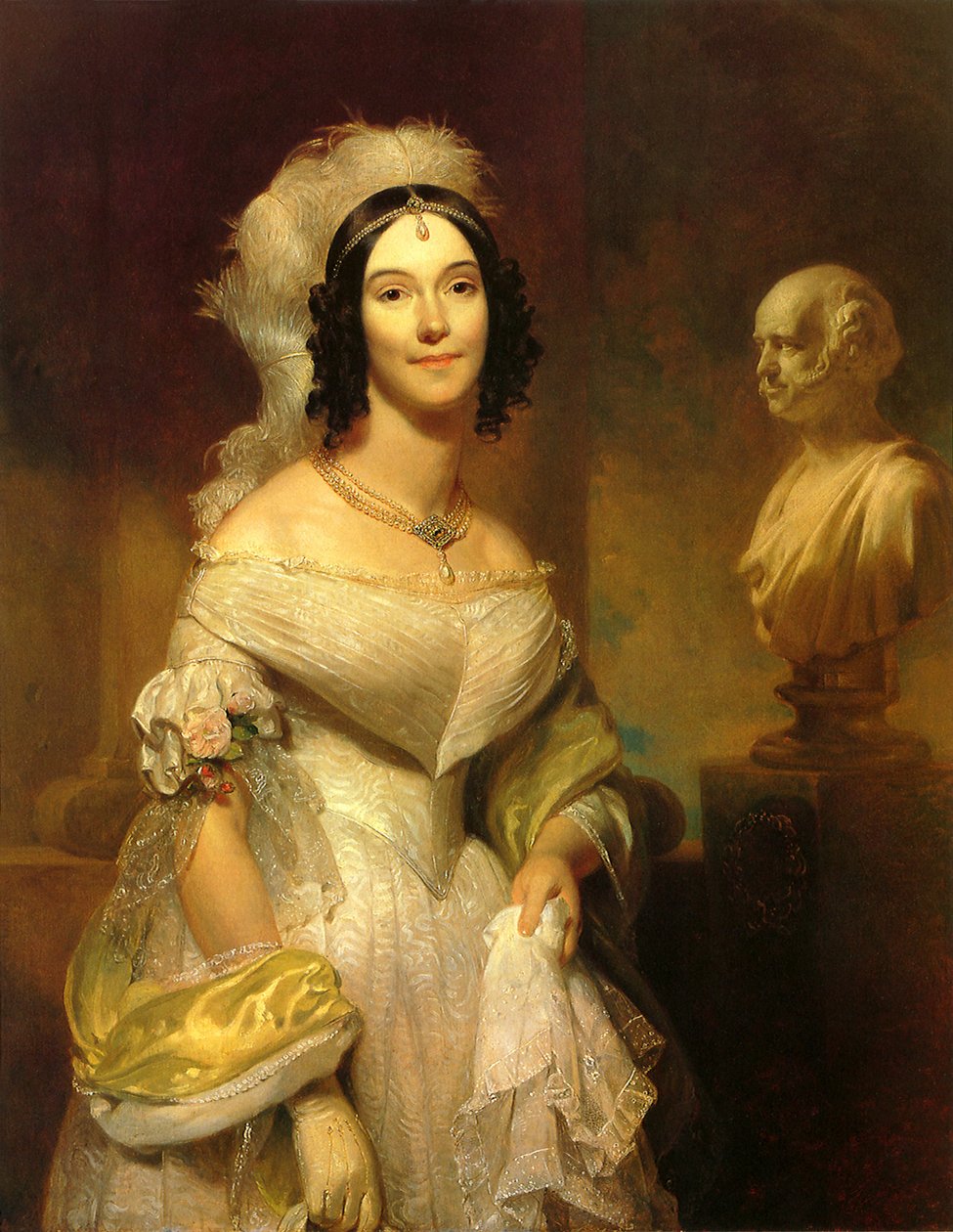 Angelica Singleton Van Buren autorstwa Henry Inman