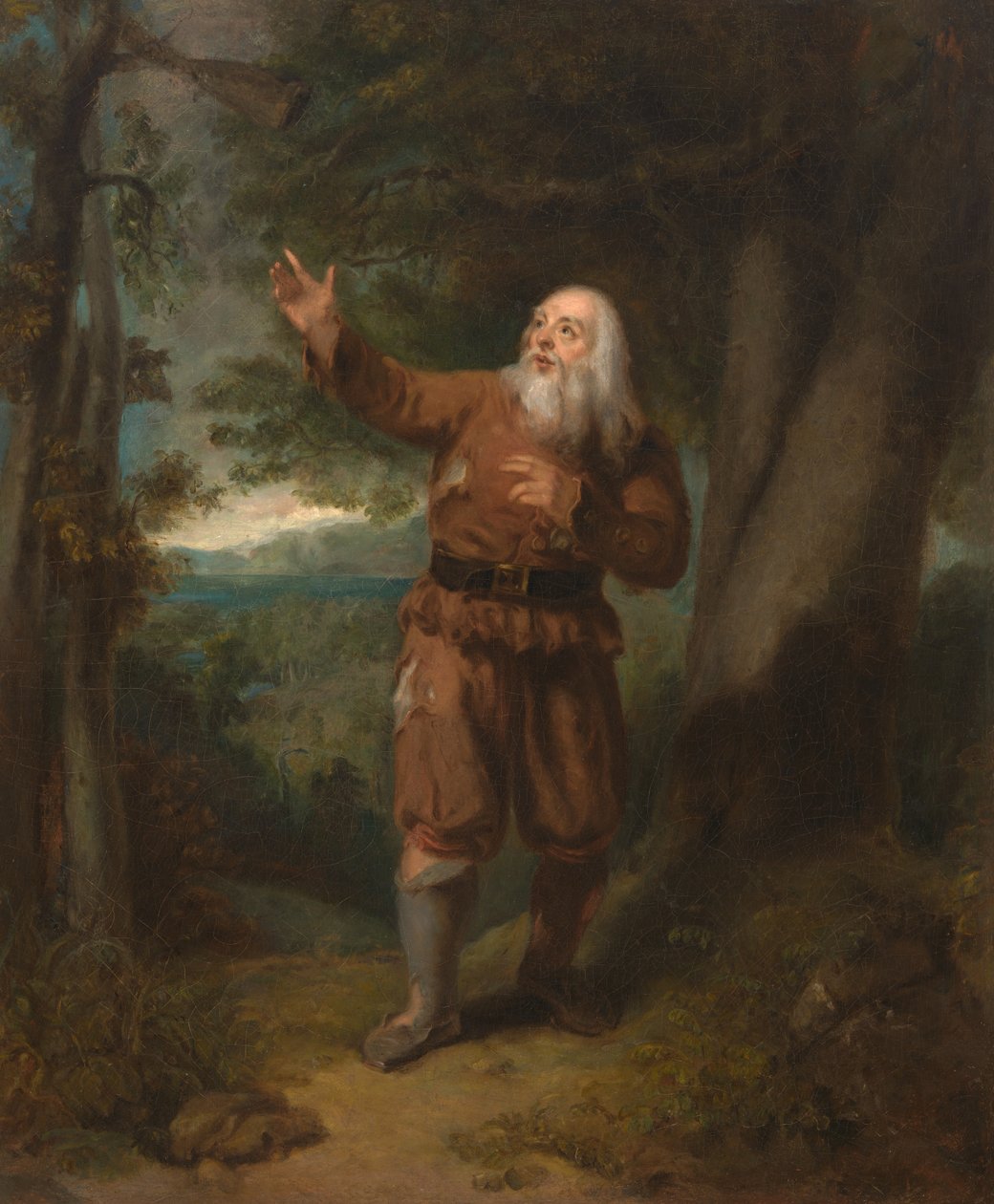 Pan Hackett w roli Ripa Van Winkle’a autorstwa Henry Inman