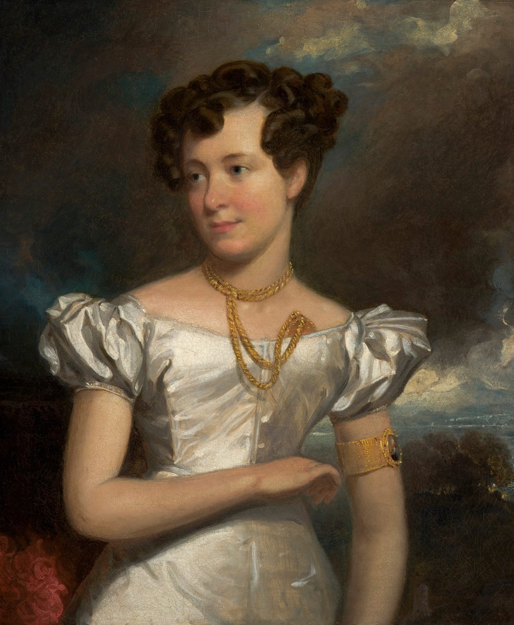 Portret Clary Fisher autorstwa Henry Inman