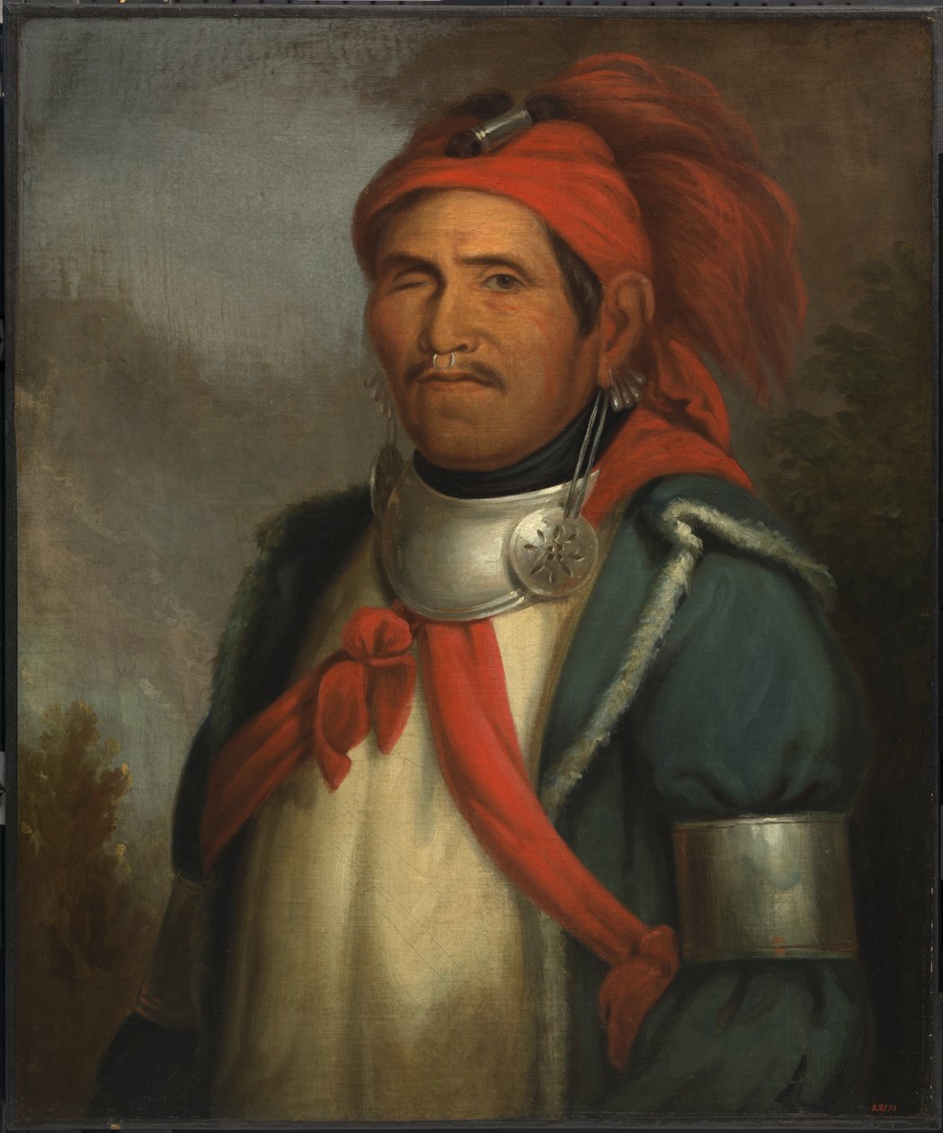 Tenskwatawa autorstwa Henry Inman