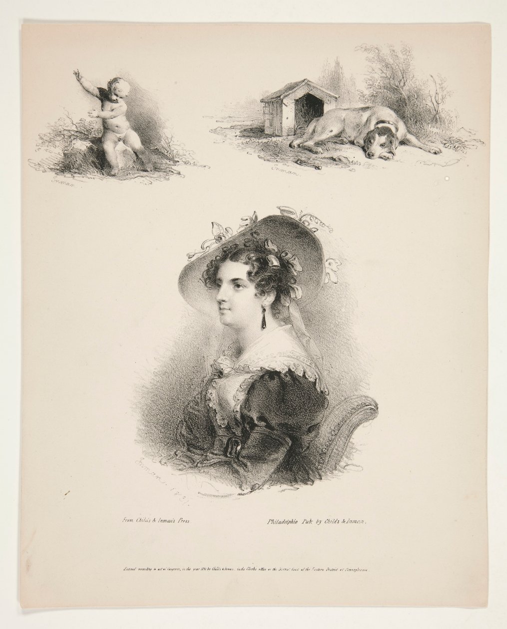 Nieuprawny autorstwa Henry Inman
