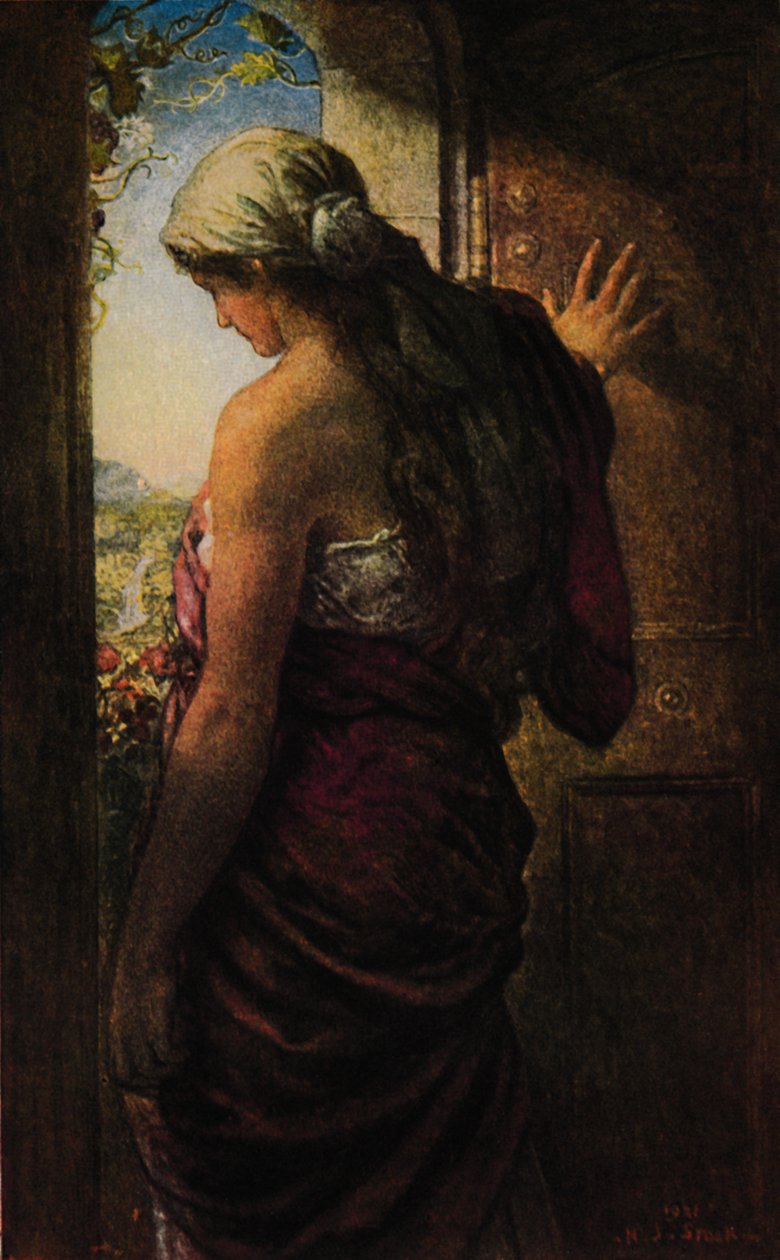 „Otwarte drzwi”, 1922. autorstwa Henry John Stock