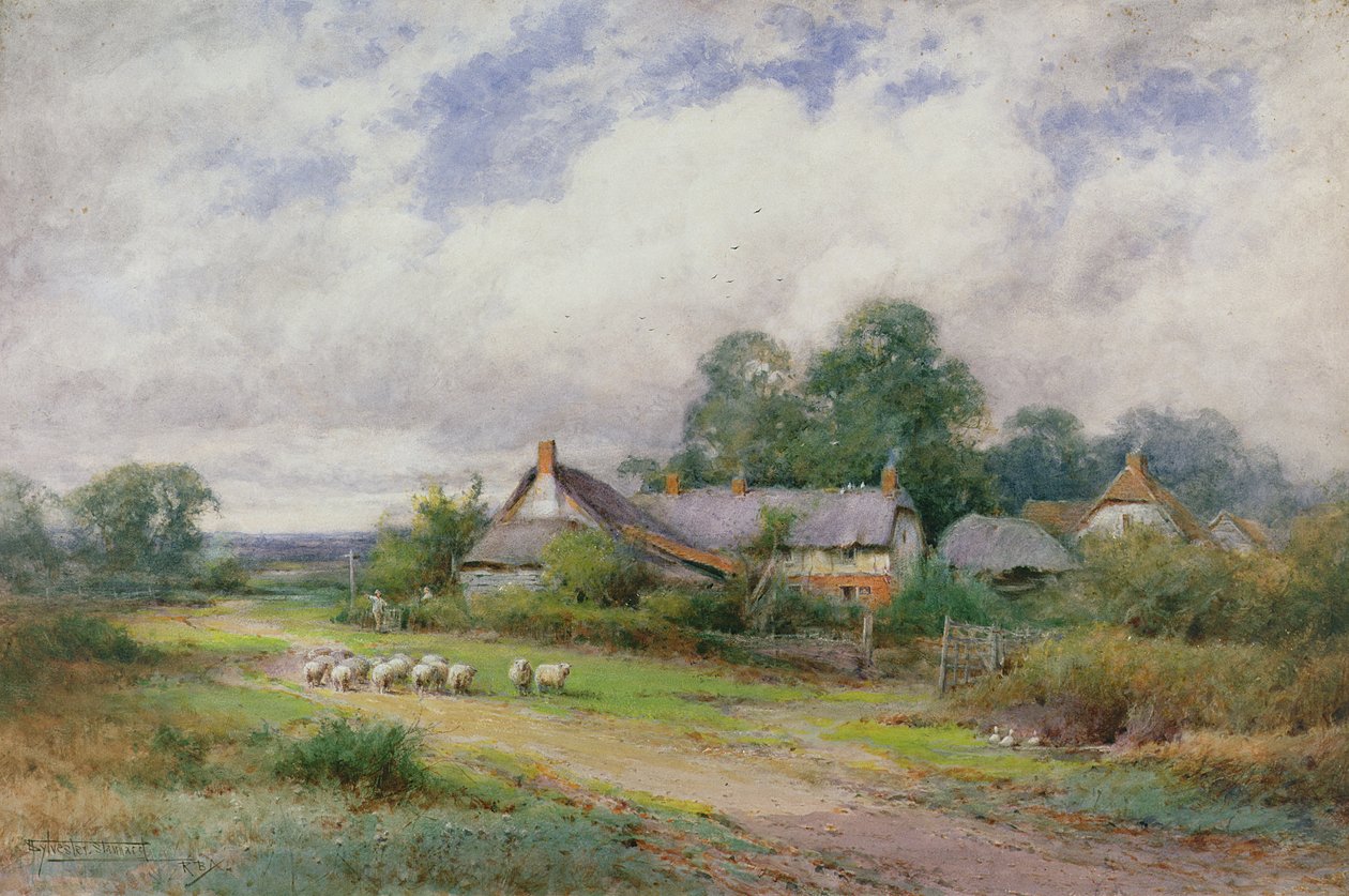 Dom z rynku, Bedfordshire Hamlet autorstwa Henry John Sylvester Stannard