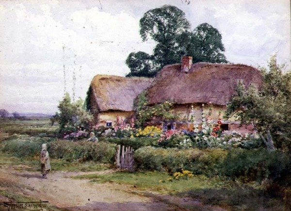 W pobliżu Welford na Avon autorstwa Henry John Sylvester Stannard