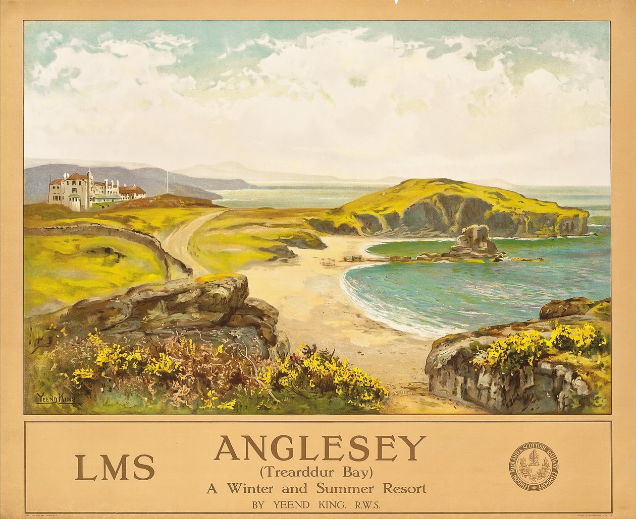 Anglesey, ok.1925 autorstwa Henry John Yeend King