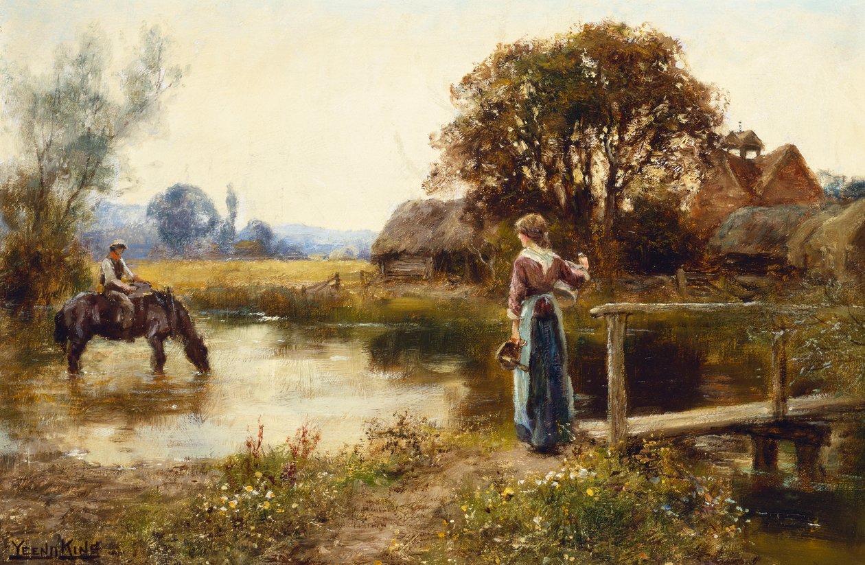 Wieczór autorstwa Henry John Yeend King