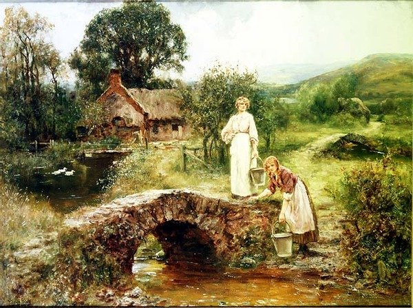 Pobieranie wody autorstwa Henry John Yeend King