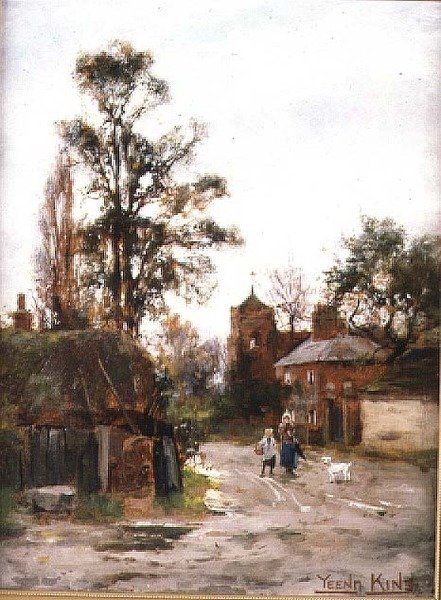 Idąc do wioski autorstwa Henry John Yeend King