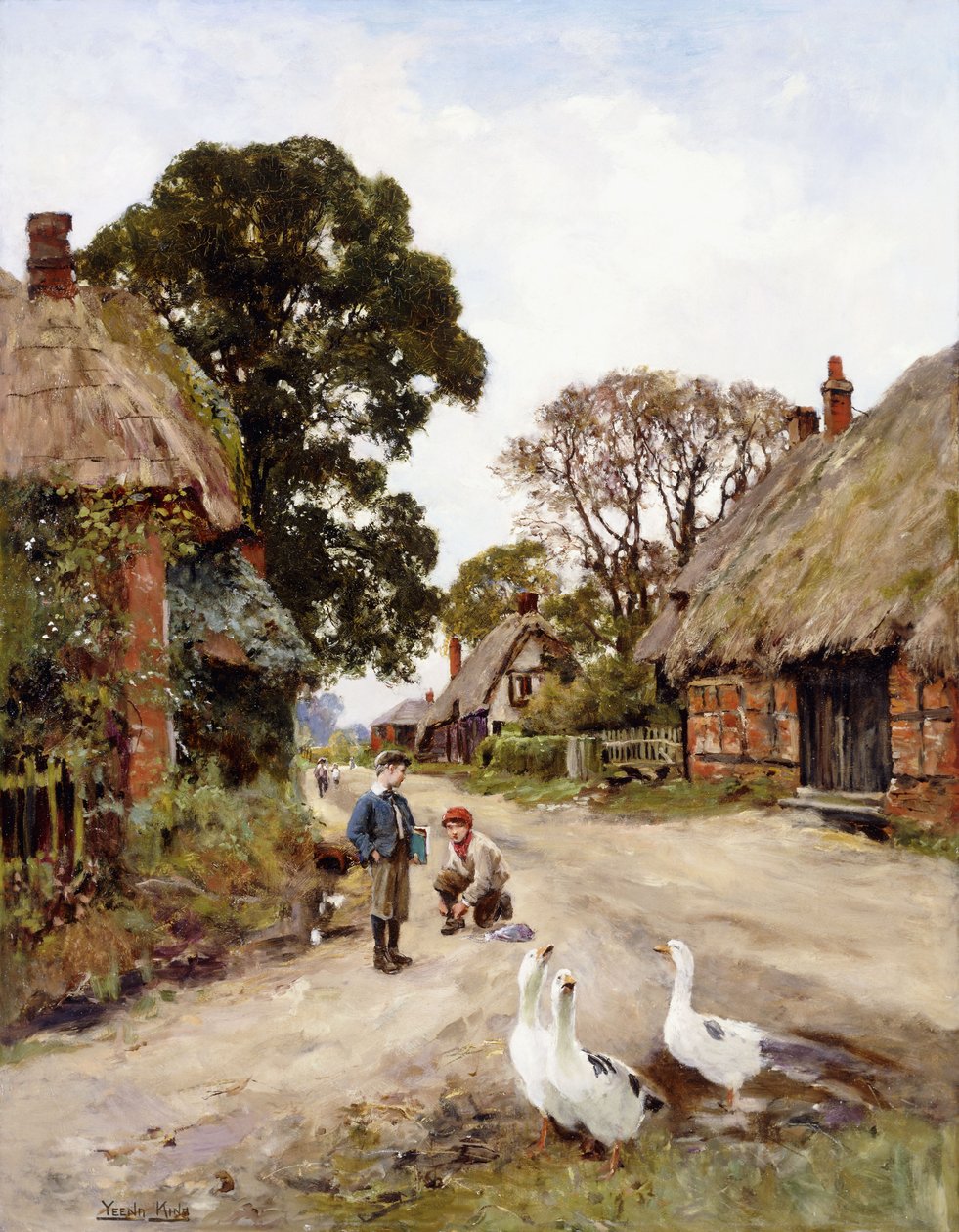 Do szkoły, autorstwa Henry John Yeend King
