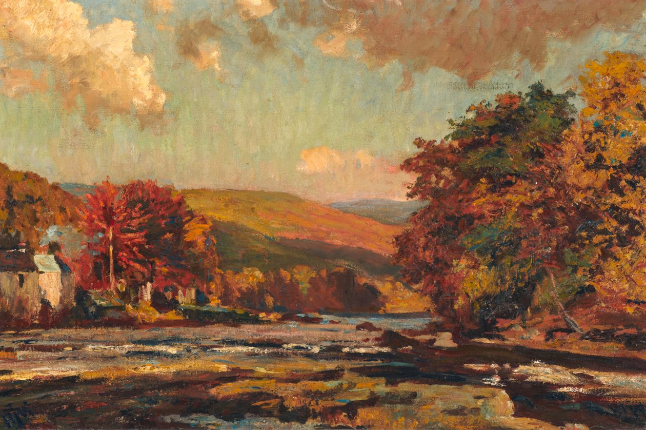 Llangollen, 1910 autorstwa Henry Joseph Wood