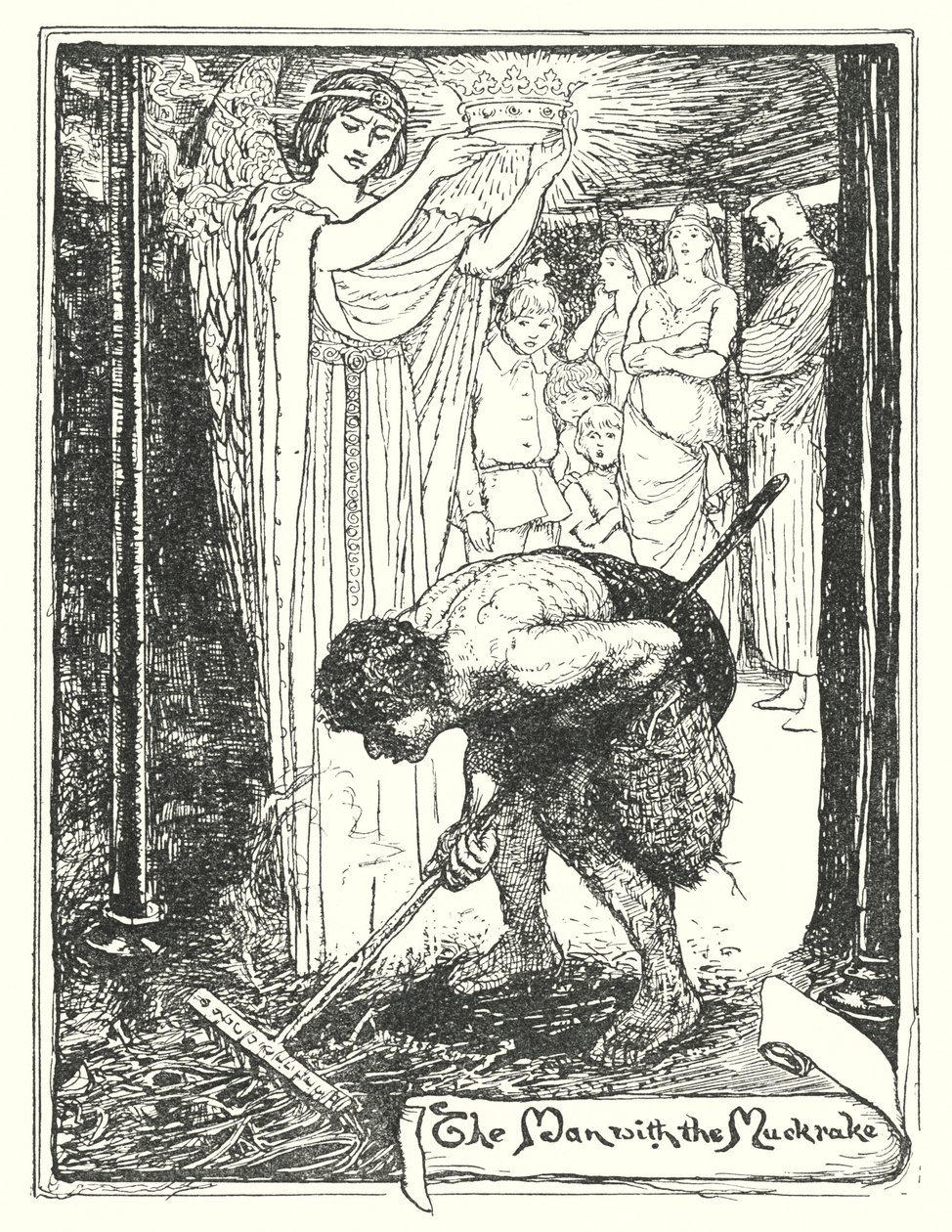 Ilustracja do książki "The Pilgrim