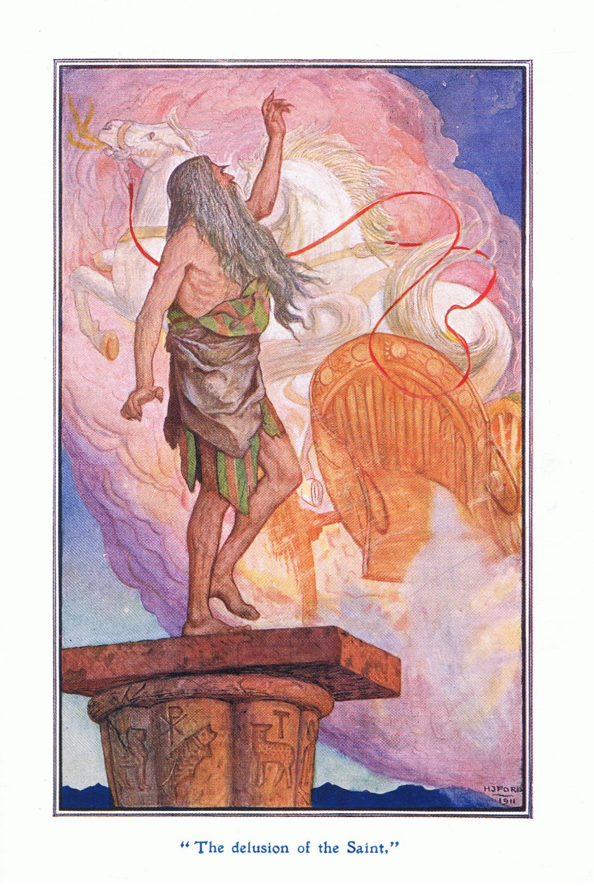Złudzenie świętego, 1912 autorstwa Henry Justice Ford