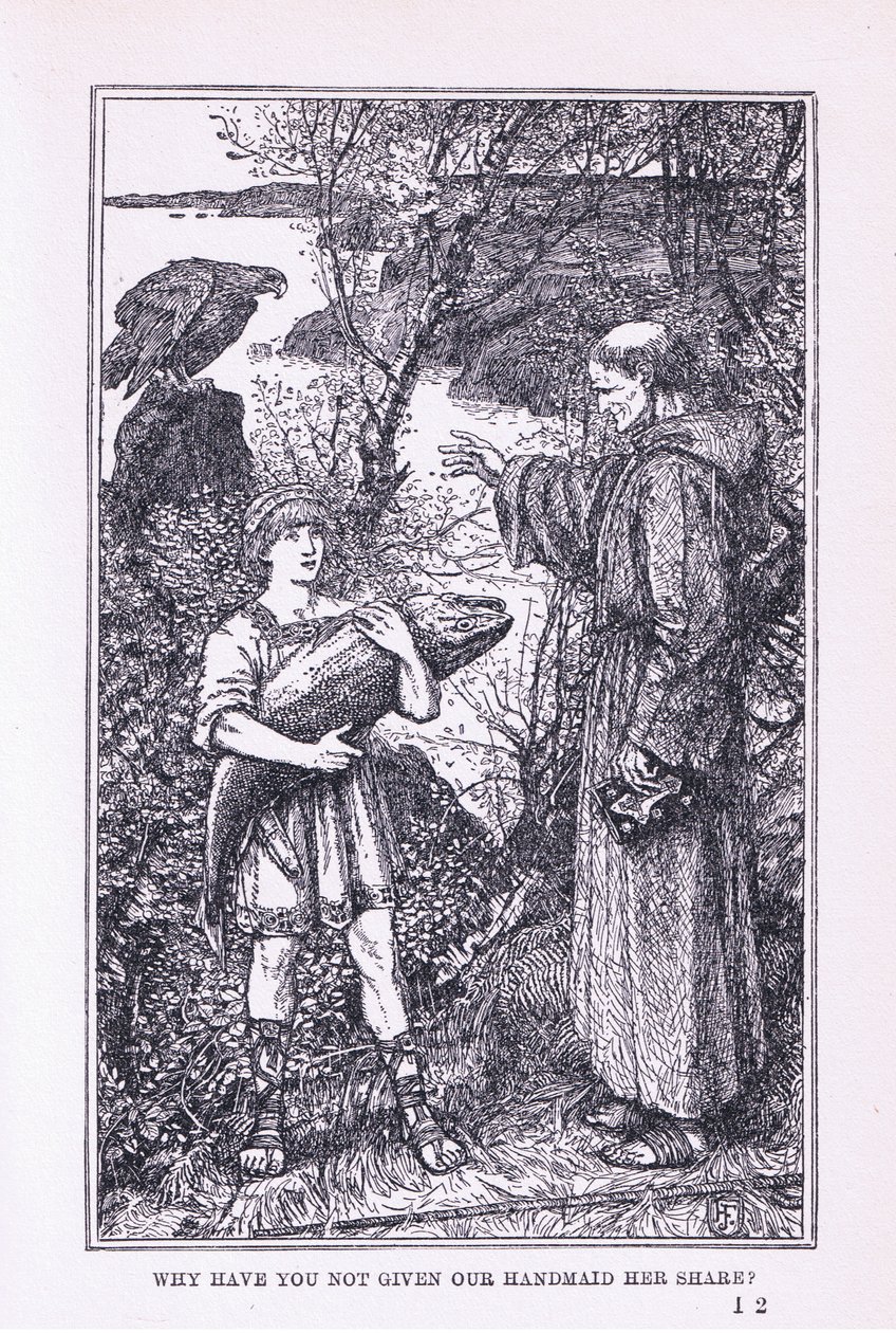 Dlaczego nie dałeś naszej służebnicy jej udziału?, 1912 autorstwa Henry Justice Ford