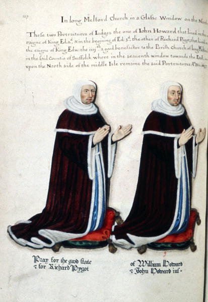 Portrety Richarda Pygota i Williama Howarda autorstwa Henry Lilly