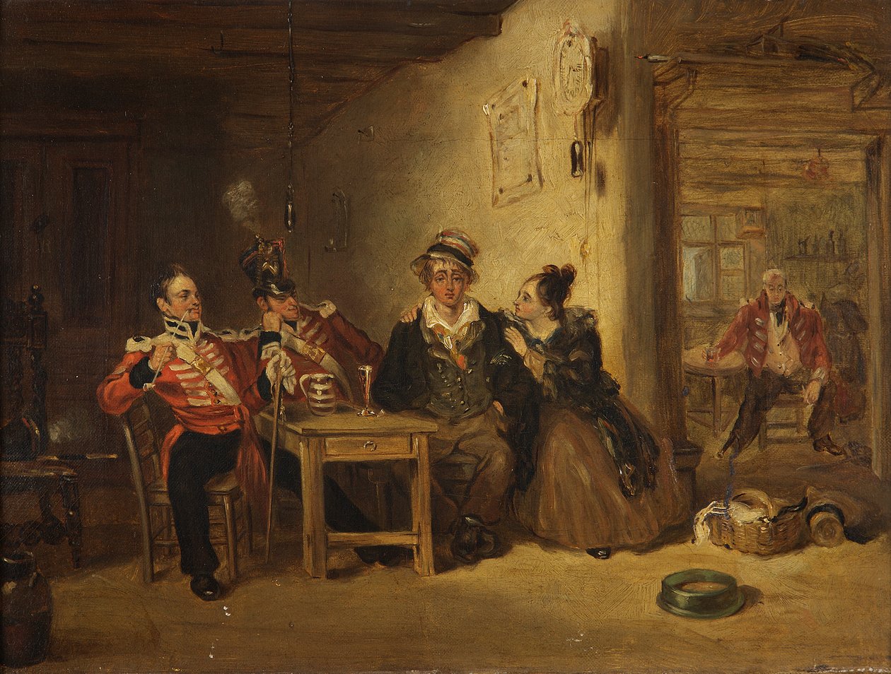 Branie szylinga królewskiego autorstwa Henry Liverseege