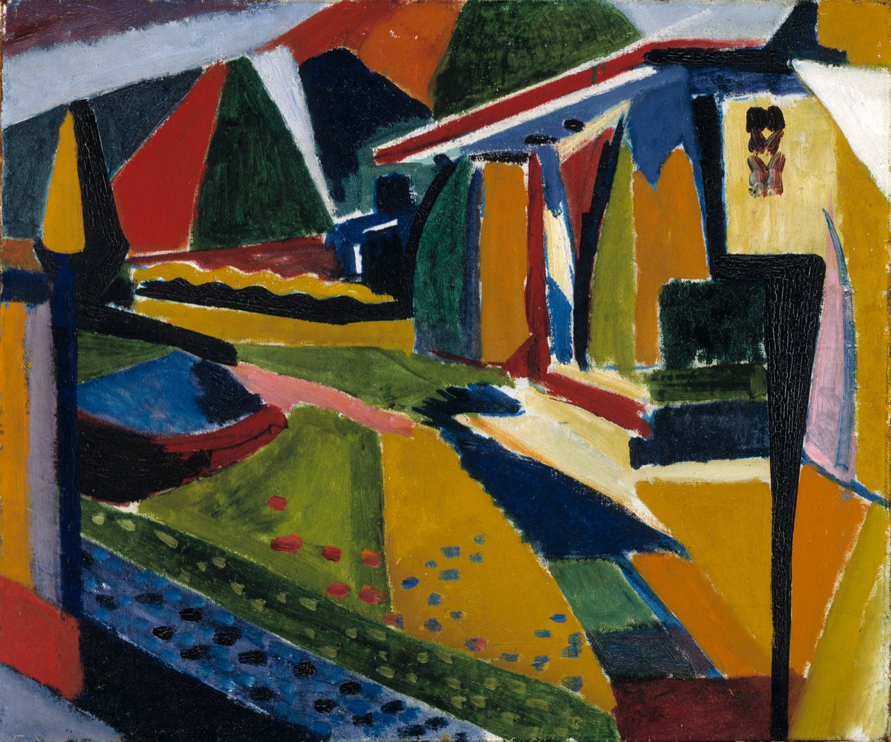 Pejzaż abstrakcyjny, 1915-1916. autorstwa Henry Lyman Saÿen