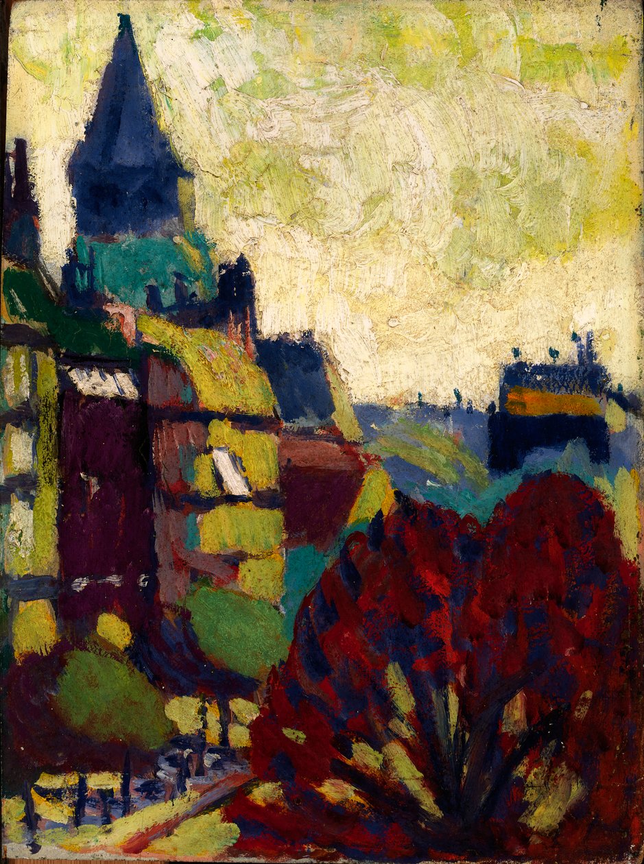 St. Germain des Pres, 1909-1912. autorstwa Henry Lyman Saÿen