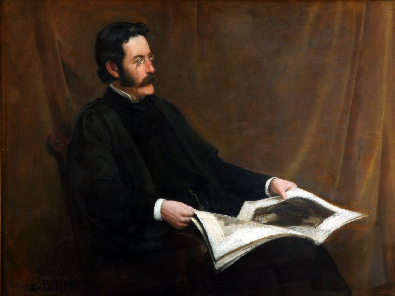 Sir James George Frazer (olej na płótnie) autorstwa Henry Macbeth Raeburn