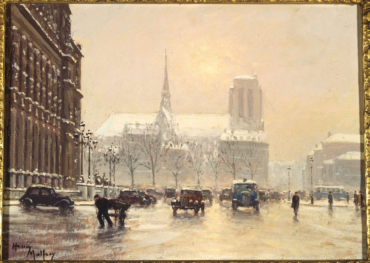Notre-Dame widziana z Place de l