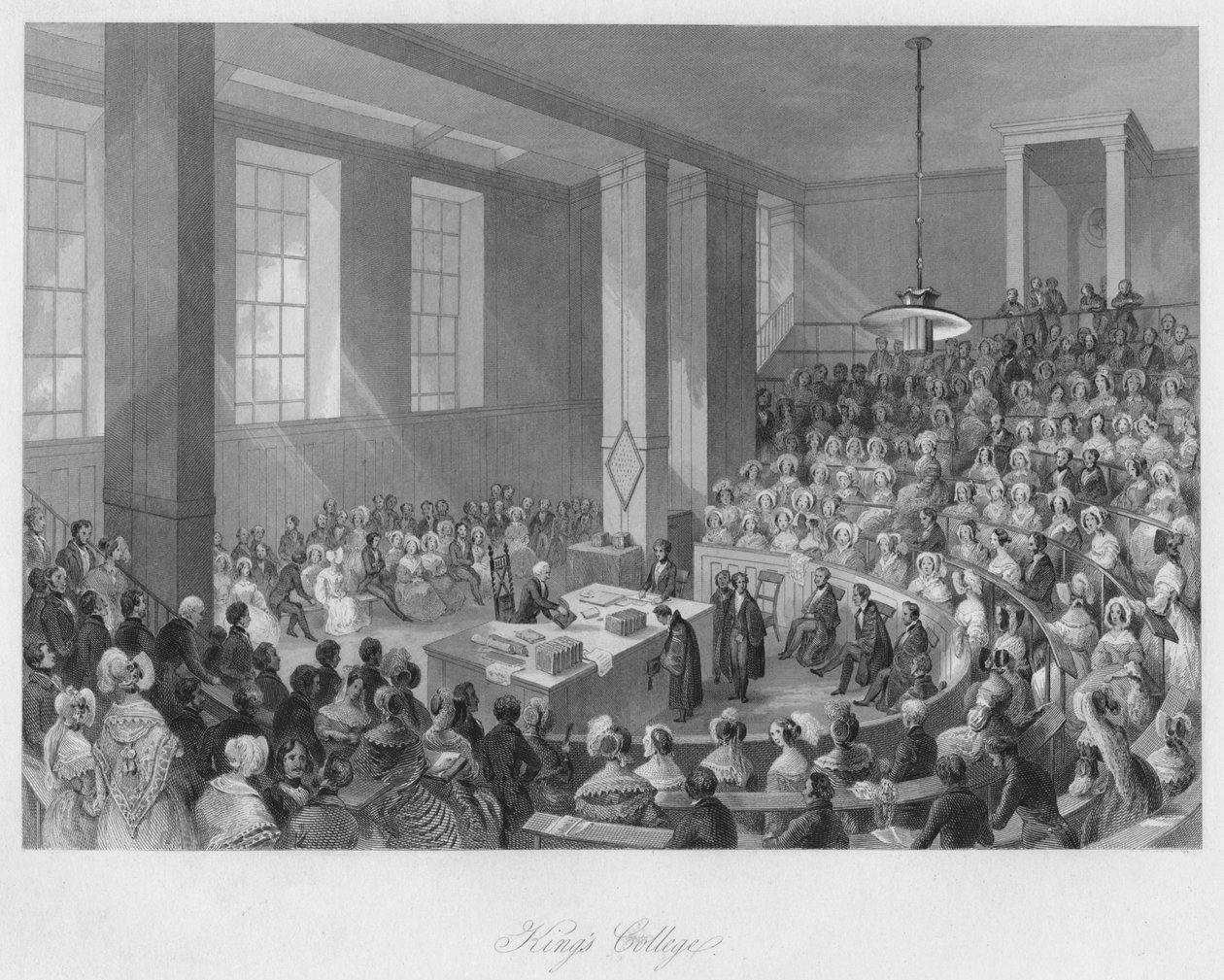Kings College, ok. 1841 r. autorstwa Henry Melville