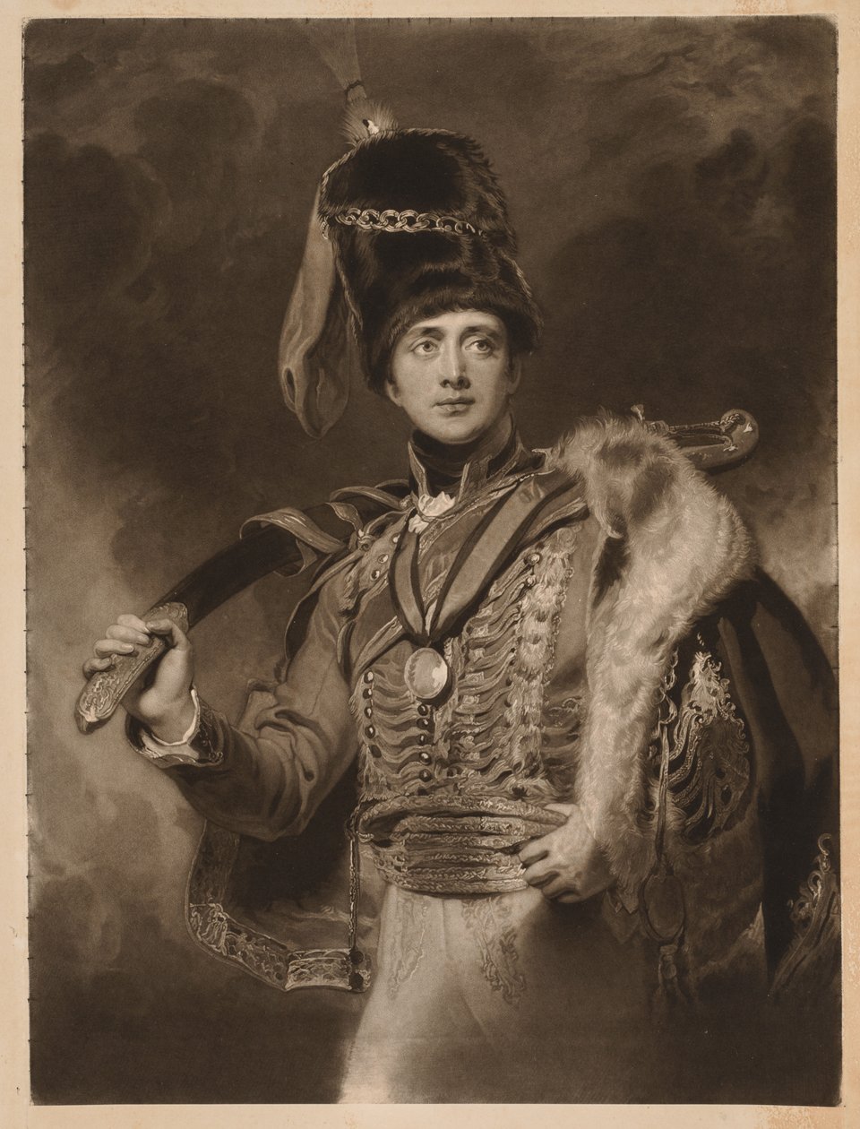 Generał porucznik Honorowy C. W. Stewart. autorstwa Henry Meyer