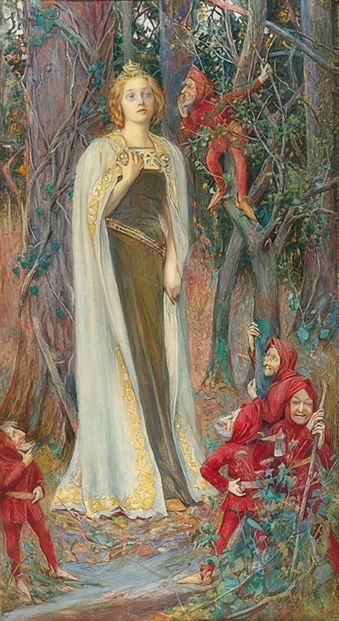 Dawno, dawno temu (Królewna Śnieżka). / Dawno, dawno temu (Królewna Śnieżka) autorstwa Henry Meynell Rheam