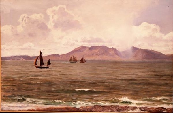 Łodzie rybackie u wybrzeży autorstwa Henry Moore