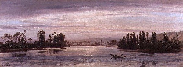 Nad Sekwaną w pobliżu Les Andelys autorstwa Henry Moore