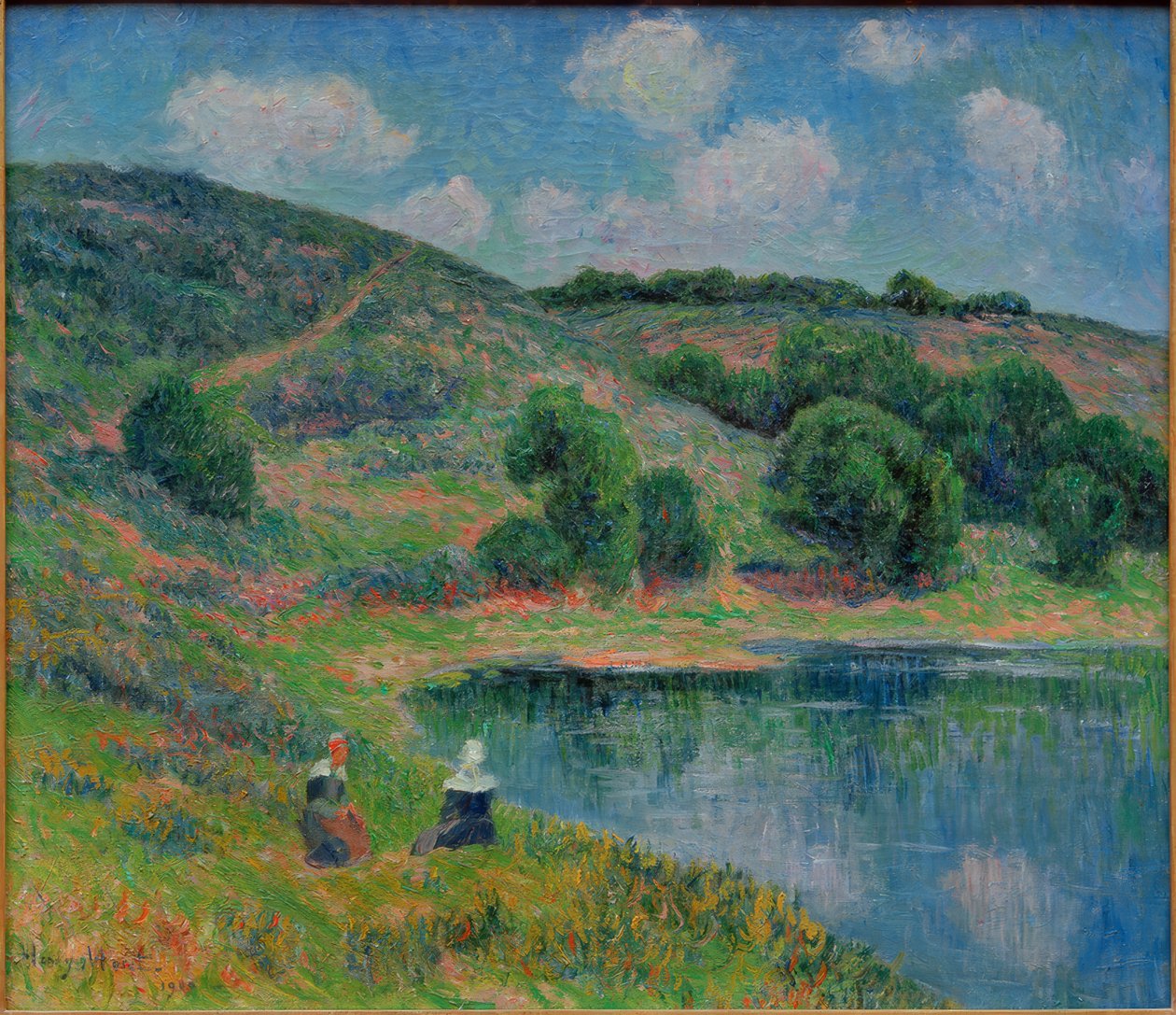 Lande de Saint-Guinole w pobliżu Pont–Aven autorstwa Henry Moret