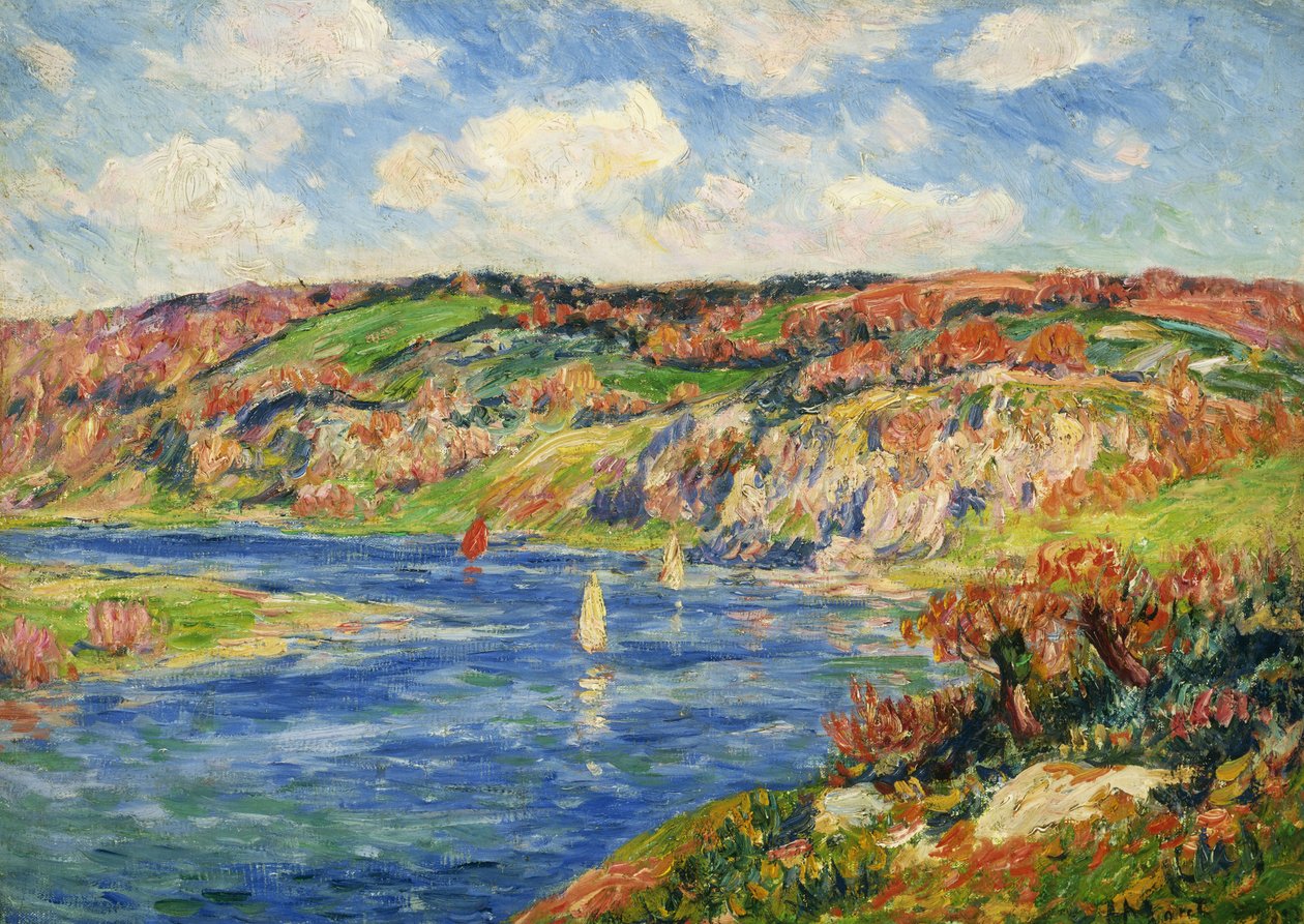 Rzeka św. Maurycego, autorstwa Henry Moret