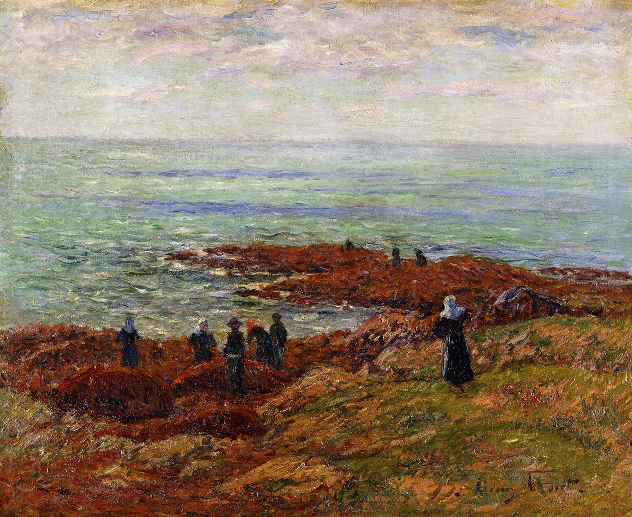 Wybrzeże Breton; Wybrzeże Bretońskie, autorstwa Henry Moret