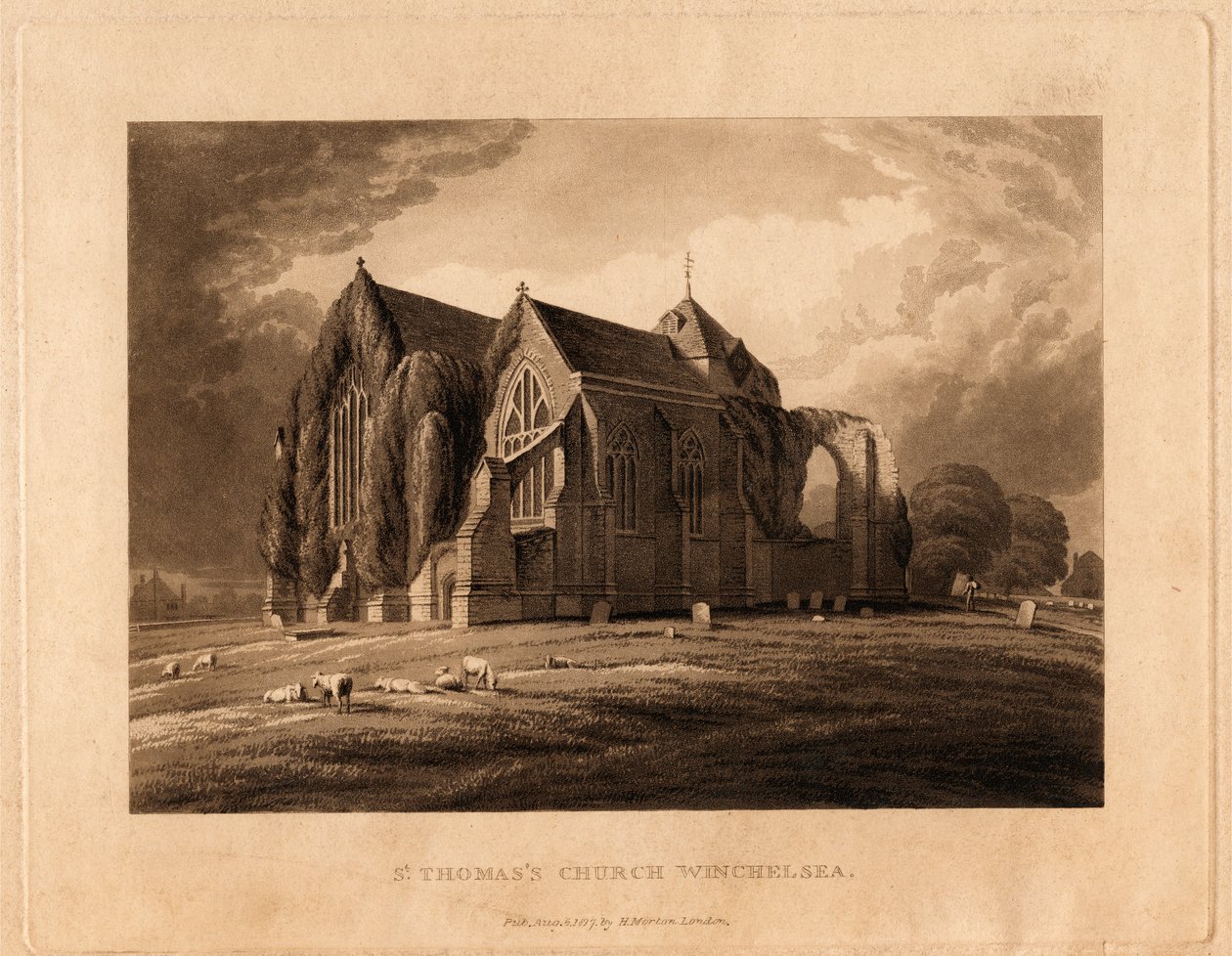 Igreja de São Tomás Winchelseapolish autorstwa Henry Morton