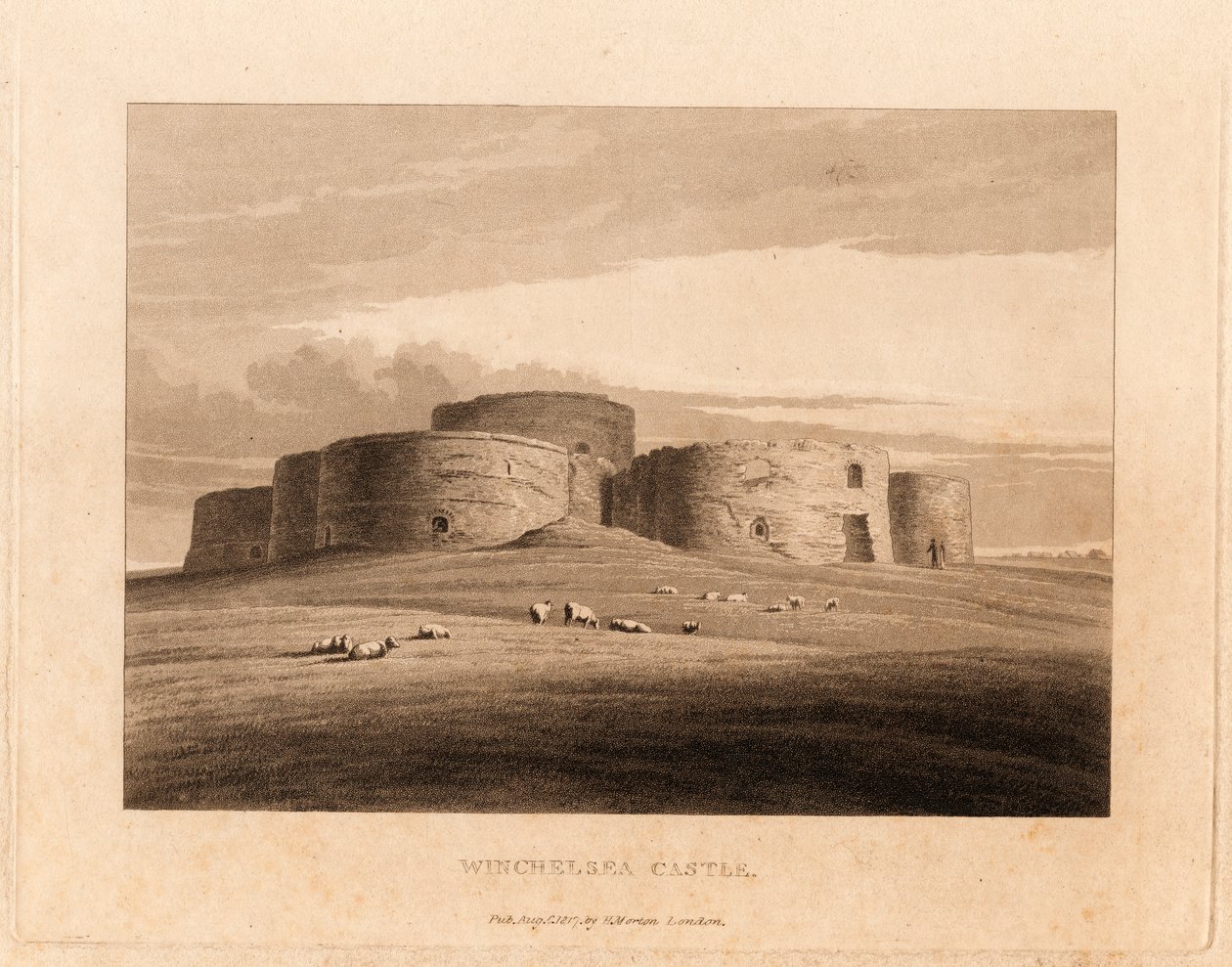 Zamek Winchelsea autorstwa Henry Morton