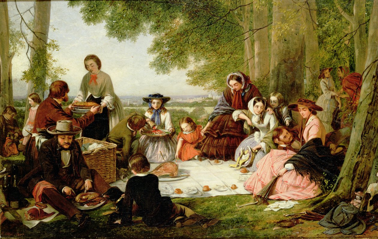 Piknik, 1857 autorstwa Henry Nelson ONeil