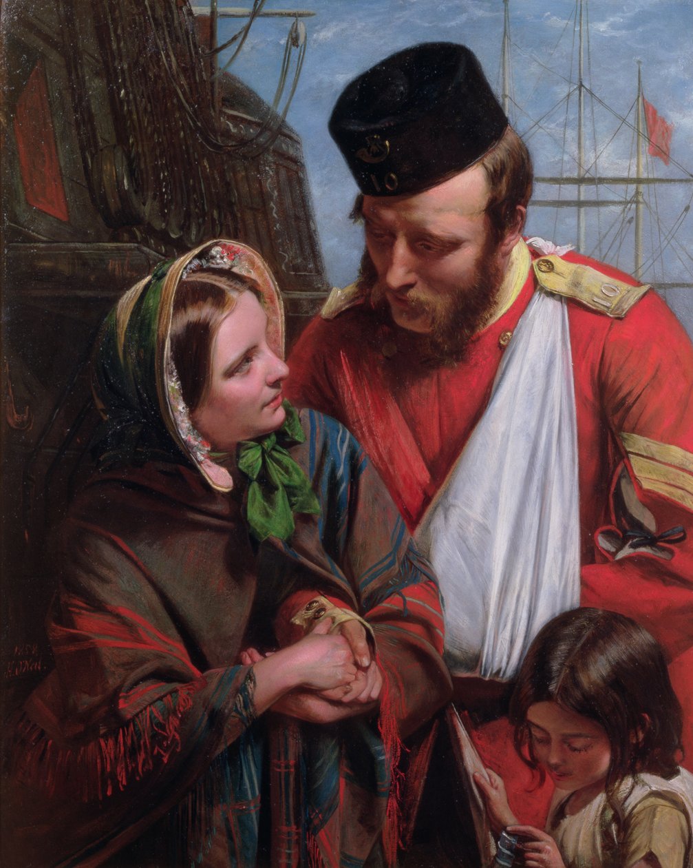 Home Again, 1858 (para 146061) autorstwa Henry Nelson O