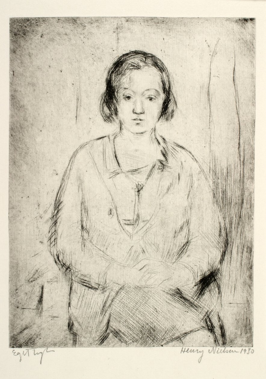 Siostra artysty autorstwa Henry Nielsen