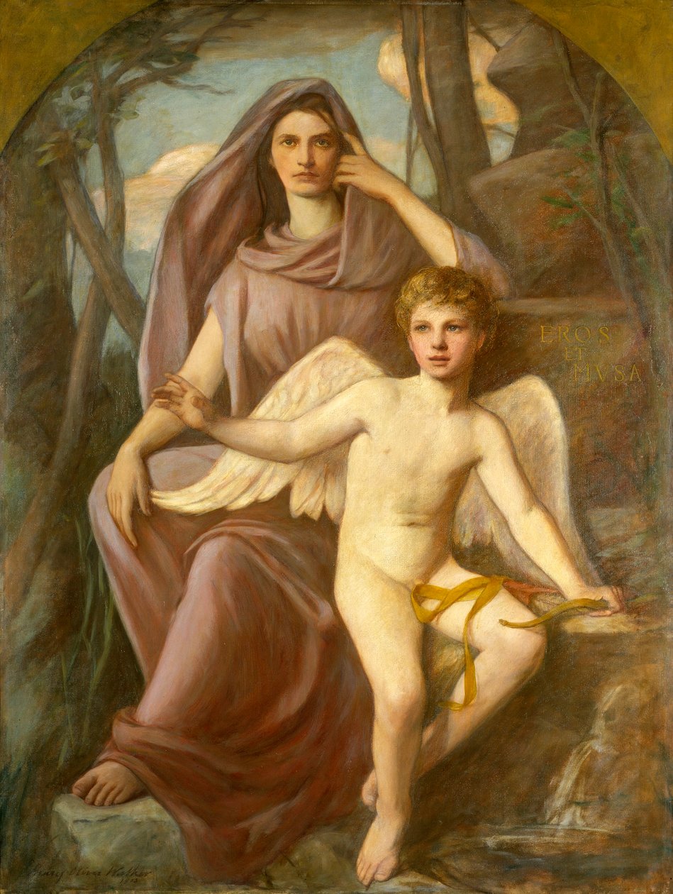 Eros i Musa autorstwa Henry O. Walker