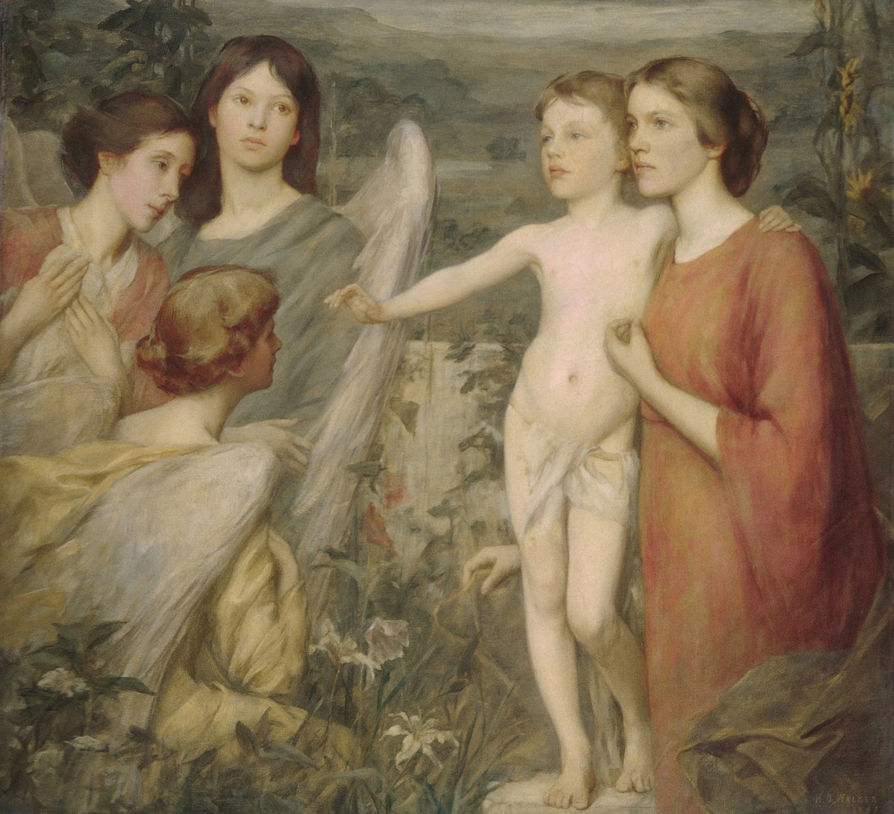Poranna wizja, 1895 autorstwa Henry Oliver Walker