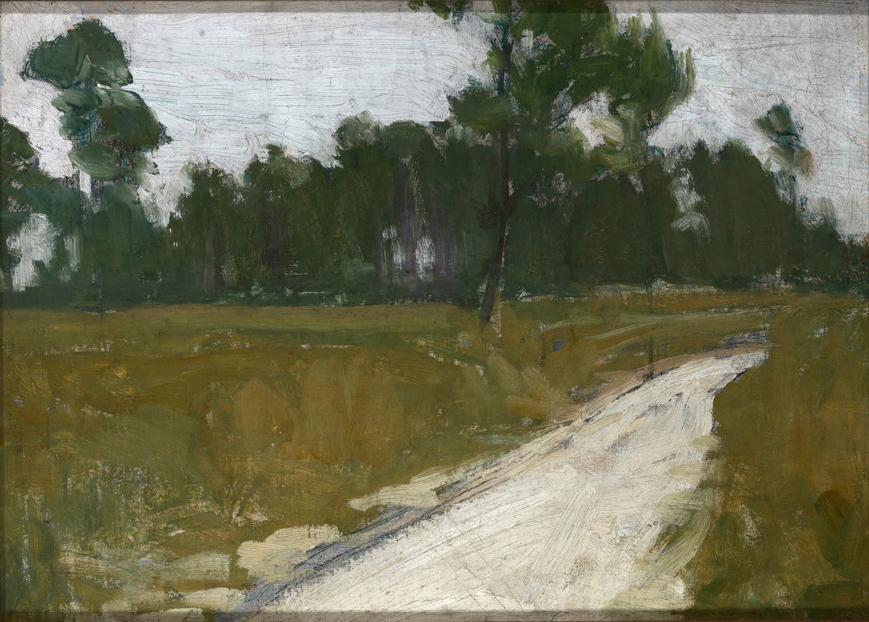 Wiejska droga we Francji autorstwa Henry Ossawa Tanner