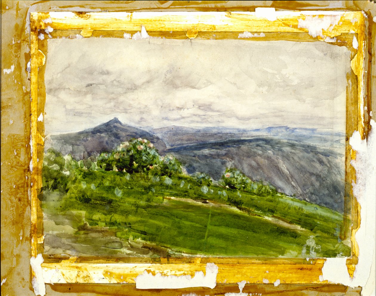 Krajobraz górski, Highlands, Karolina Północna, 1889. autorstwa Henry Ossawa Tanner