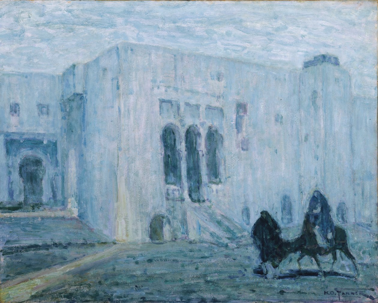 Pałac Sprawiedliwości, Tanger, ca. 1912-1913. autorstwa Henry Ossawa Tanner