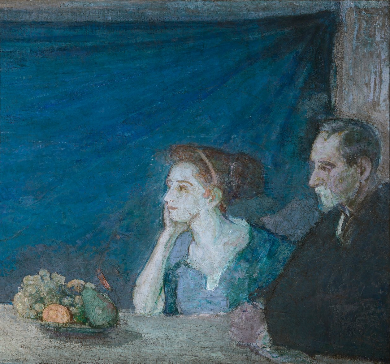 Portret państwa Atherton Curtis z martwą naturą autorstwa Henry Ossawa Tanner